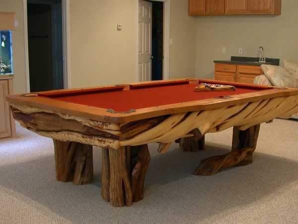 Log Pool Table Lights - Log Pool Tables